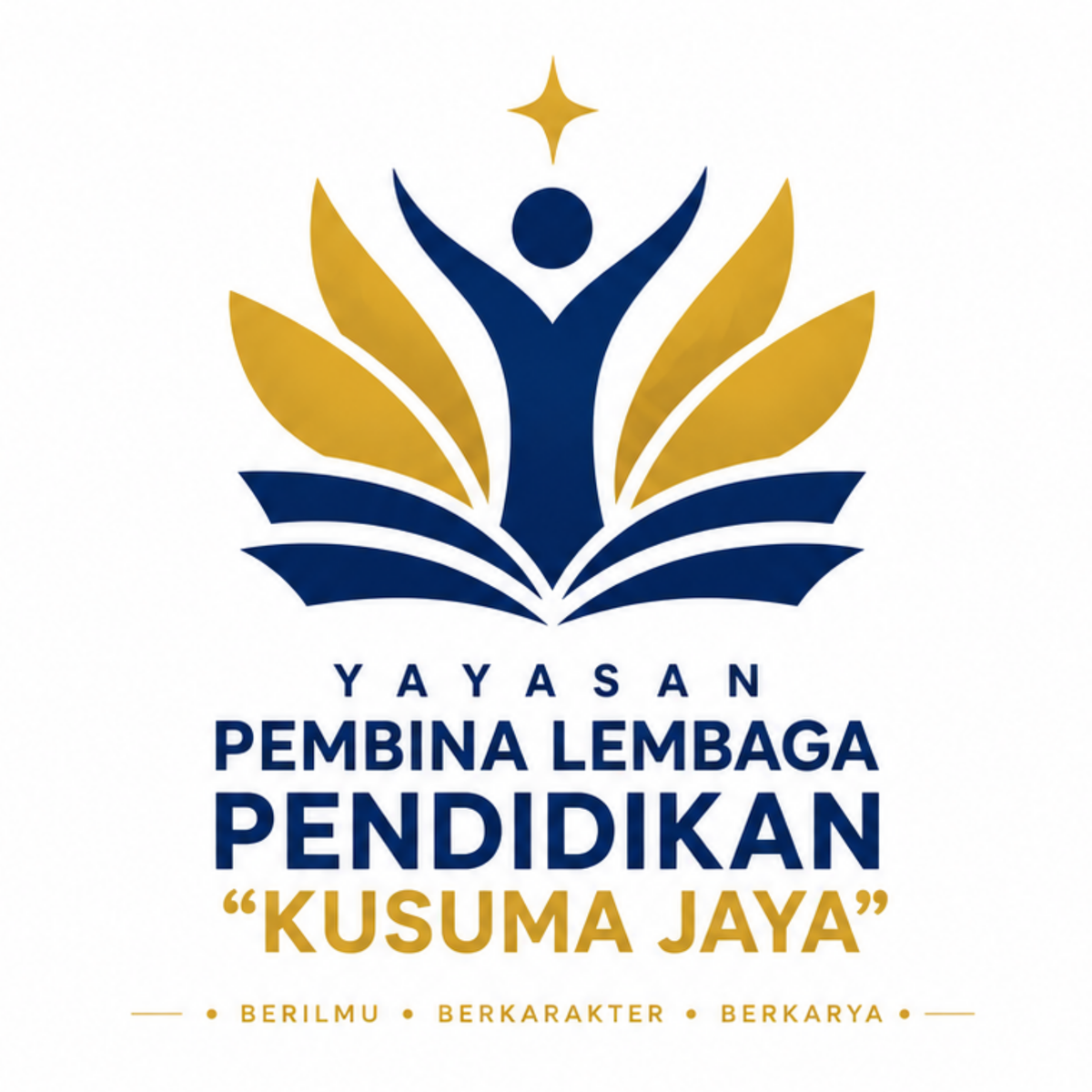 Logo lengkap YPLP Kusuma Jaya